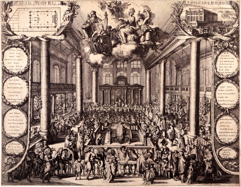Hooghe De portuguese synagoge