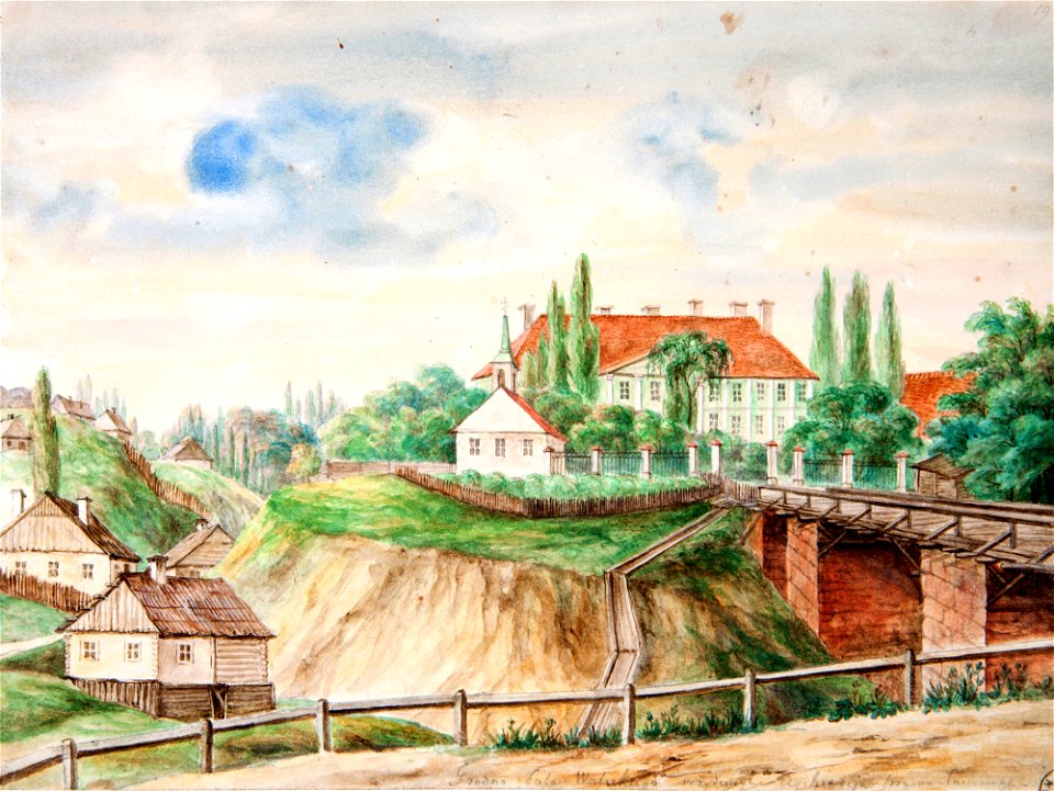 Horadnia, Haradnica, Valicki. Горадня, Гарадніца, Валіцкі (N. Orda, 1861-69)
