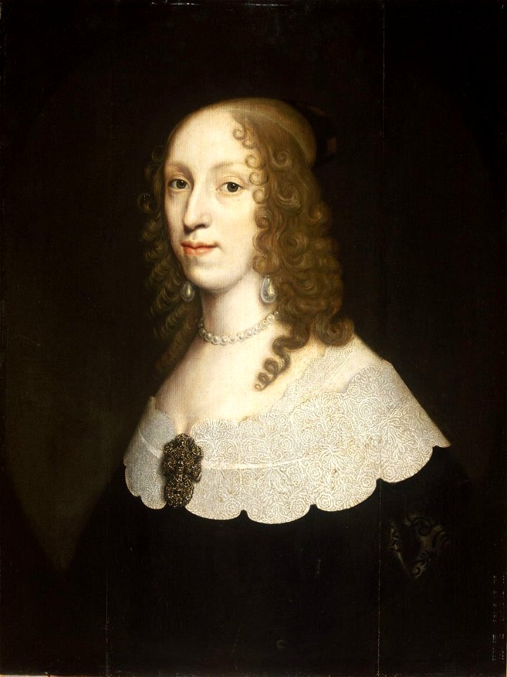 Honthorst (and workshop) - Portrait of an Unknown Lady, ca. 1648–1650, 6188