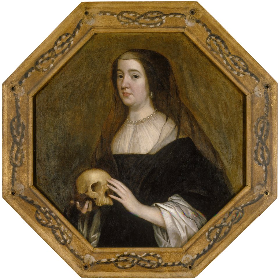 Honthorst - toegeschreven aan - Portret van Amalia van Solms, circa 1650, SC-0039