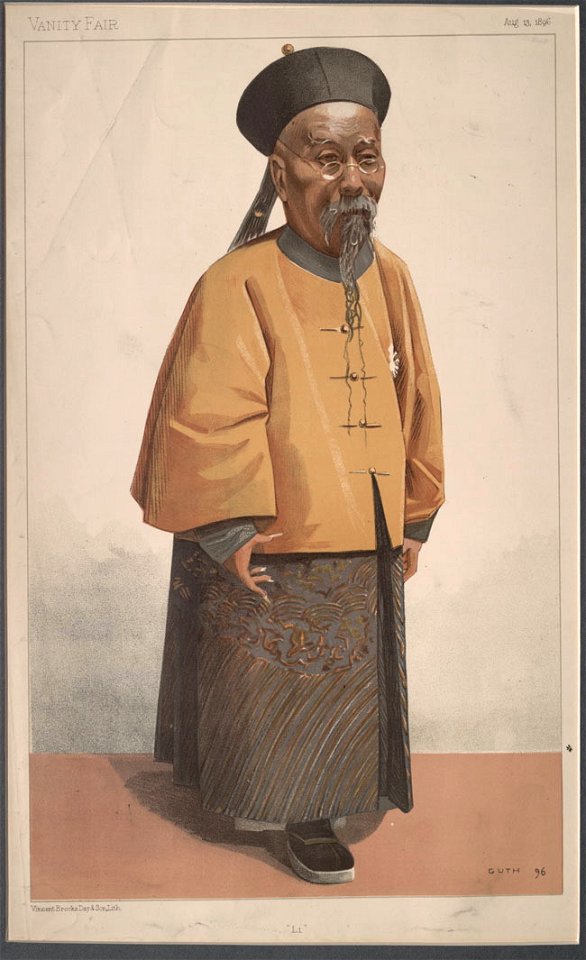 Li Hung Chang, Vanity Fair, 1896-08-13