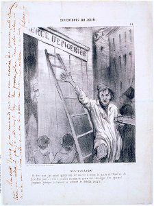 Honoré Daumier - Caricatures du Jour- Désillusion! - Google Art Project