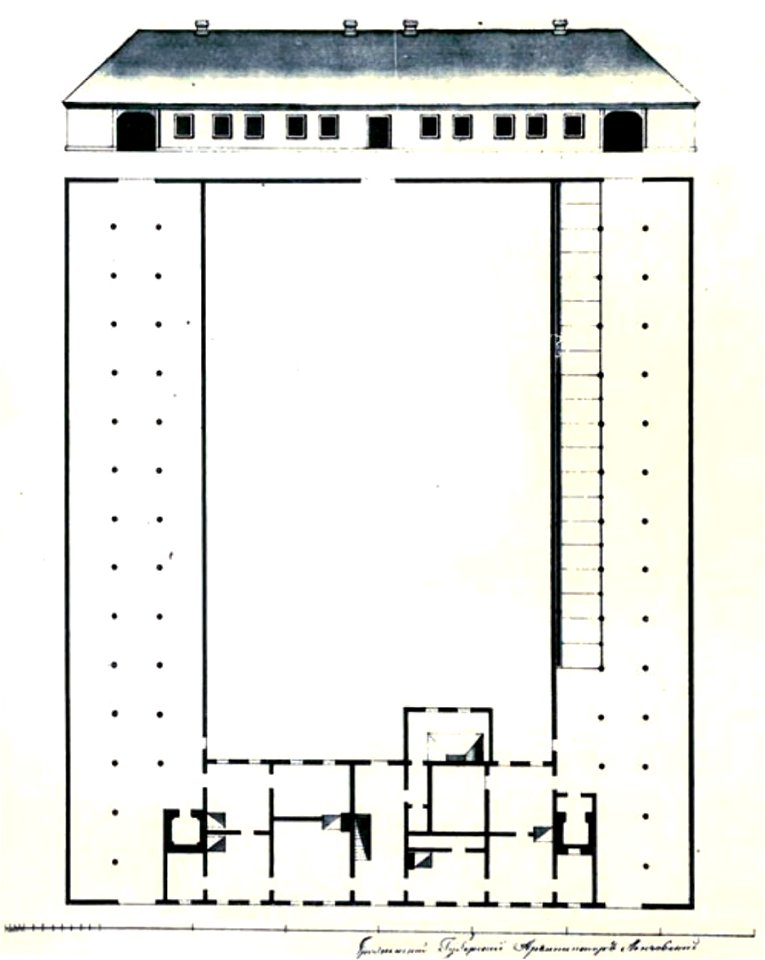 Horadnia, Zaniomanskaje pradmieście. Горадня, Занёманскае прадмесьце (1801-15)