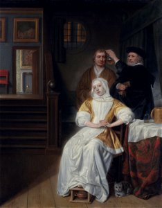 Samuel van Hoogstraten - The Anaemic Lady