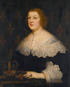Honthorst - Studio of - PORTRAIT OF MARIE DE MEDICI, QUEEN OF FRANCE, lot.212