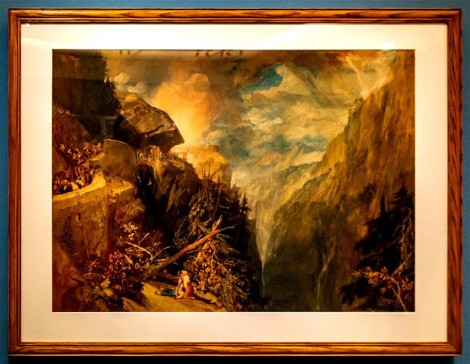 Horror und Delight-Turner-The Battle of Fort Rock, Val d'Aouste, Piedmont DSC2096