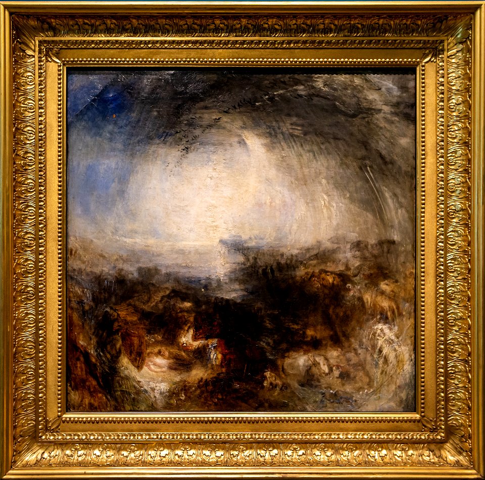 Horror und Delight-Turner-Shade and Darkness - the Evening of the Deluge DSC2247