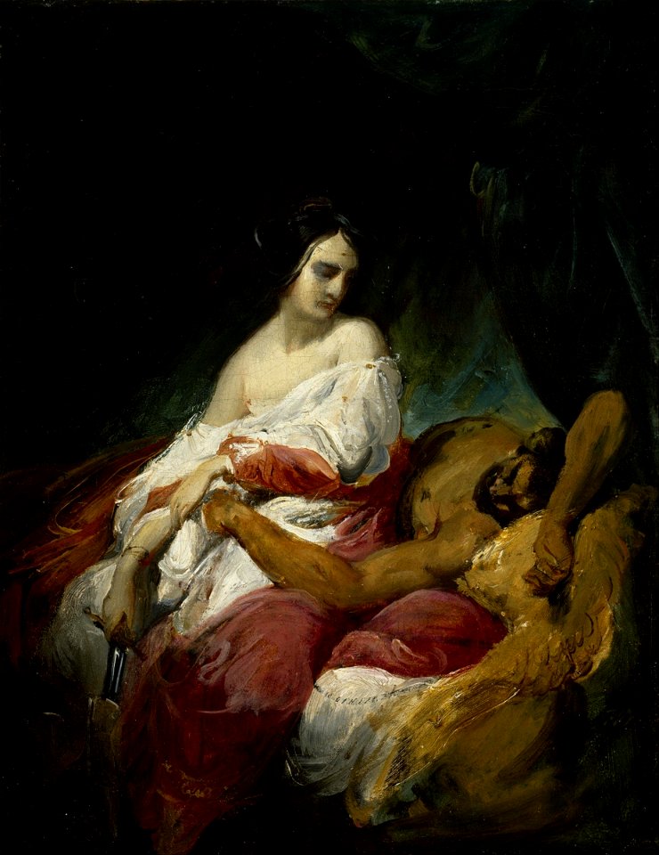 Horace Vernet - Judith and Holofernes - Google Art Project