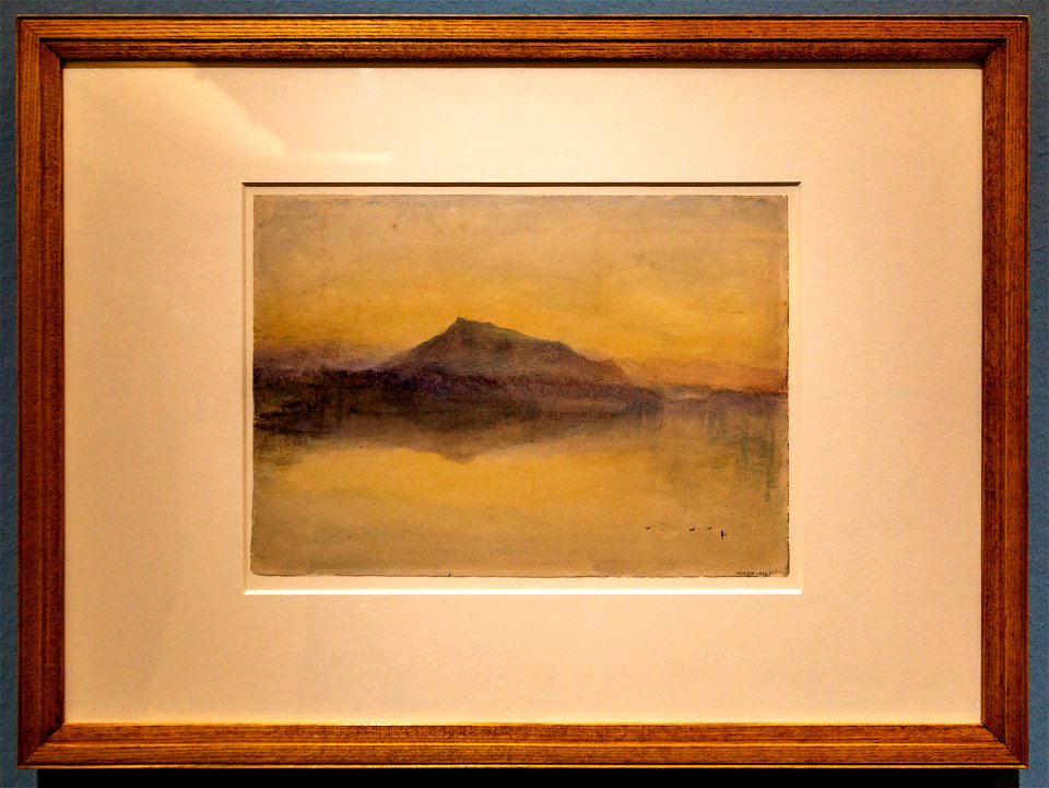 Horror und Delight-Turner-The Blue Rigi-Sample Study DSC2077