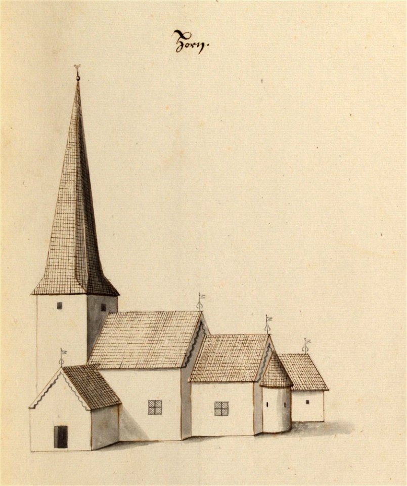 Horns kyrka, Västergötland - Peringskiöld