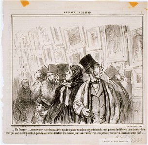 Honoré Daumier - Exposition de 1859- Ma Femme…Comme nous n'aurions pas... - Google Art Project