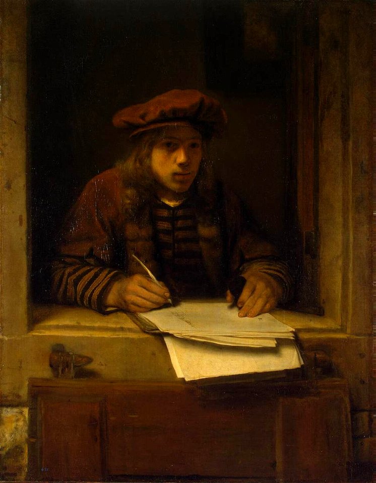 Samuel van Hoogstraten - Self-Portrait - WGA11724