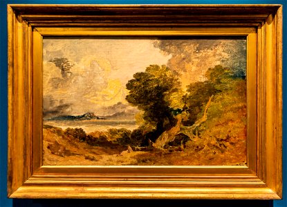 Horror und Delight-Turner-Landscape with Lake and Fallen Tree DSC2275