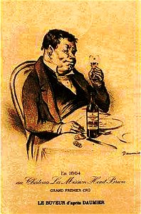 Honoré Daumier Le buveur 1864
