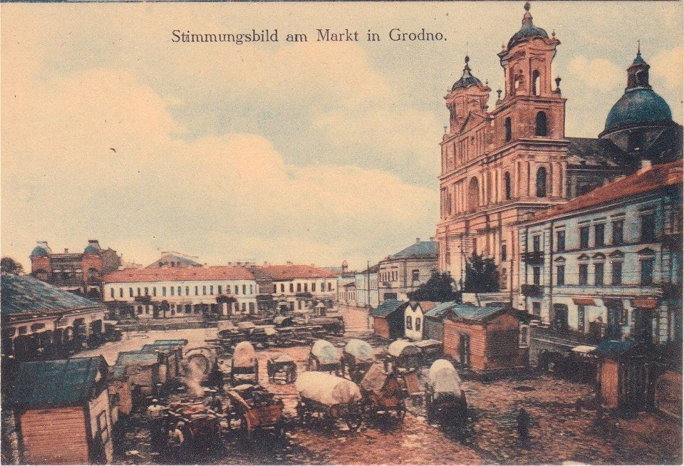 Horadnia, Stary Rynak-Kalučynskaja. Горадня, Стары Рынак-Калючынская (1915)