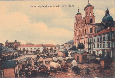 Horadnia, Stary Rynak-Kalučynskaja. Горадня, Стары Рынак-Калючынская (1915)