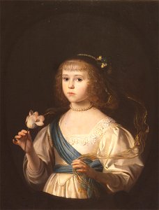 Honthorst - Portret van Louise Henriëtte als kind, gedateerd 1634, SC-0017