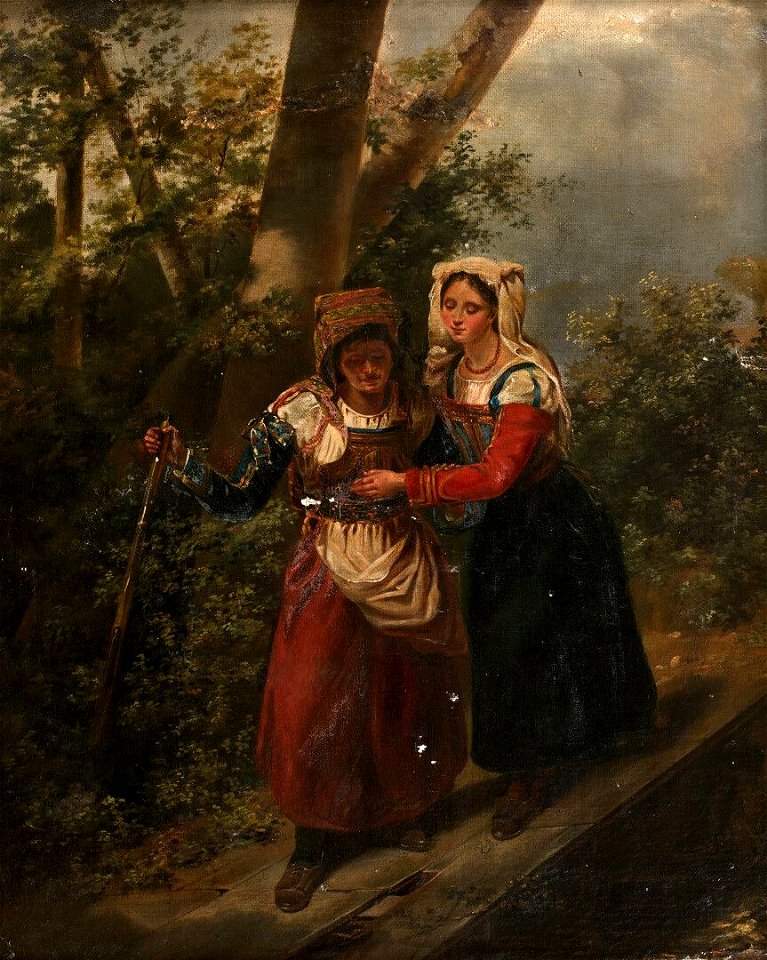 Hortense Haudebourt-Lescot - The Good Daughter (painting)