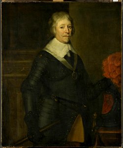 Honthorst - Portrait de Frédéric-Henri, prince d'Orange, Stadhouder (1584-1647), RF 2856