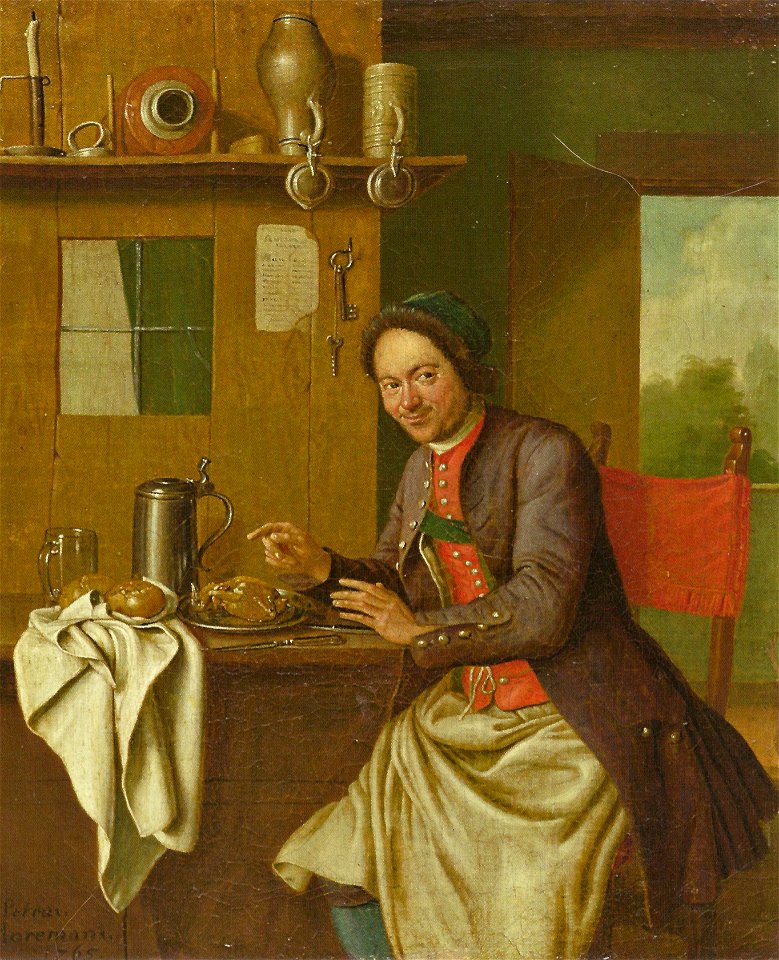 Horemans, Peter Jakob — Bildnis eines Wirtes — 1765