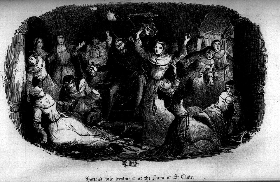 Horton's vile treatment of the Nuns of St. Clair