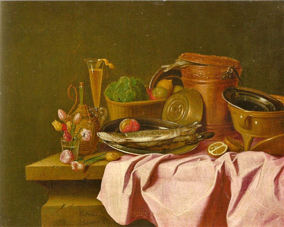 Horemans, Peter Jakob - Stillleben mit Fischen - 1765