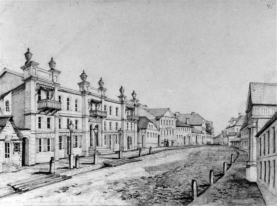 Horadnia, Vilenskaja. Горадня, Віленская (N. Orda, 1.07.1867) (2)