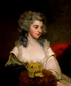John Hoppner - Portrait of Susannah Edith, Lady Rowley (c.1785)