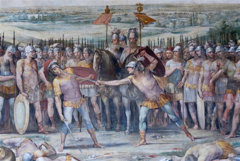 Horatii Curiatii Giuseppe Cesari Musei Capitolini