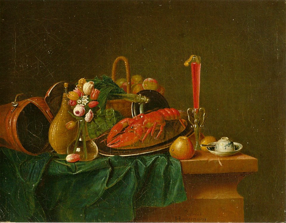 Horemans, Peter Jakob - Stillleben mit Hummer - 1765