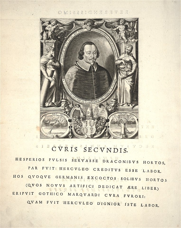 Hortus Eystettensis, 1640 (BHL 45339 003) - dedication 2