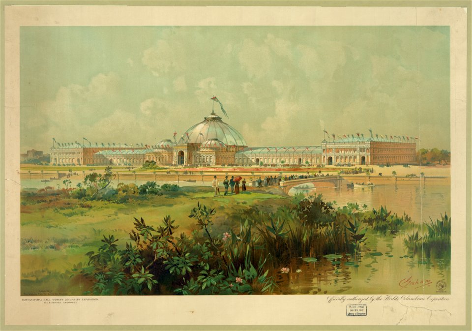 Horticultural hall, World's Columbian Exposition LCCN2003681666