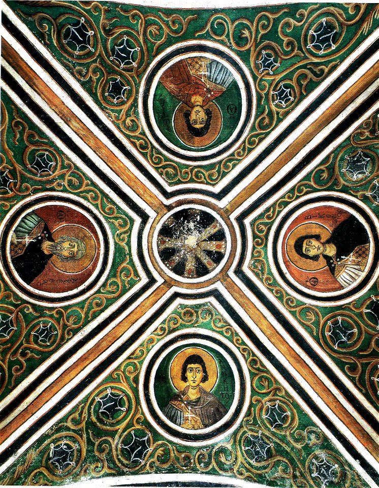 Hosios Loukas Crypt (south groin-vault)