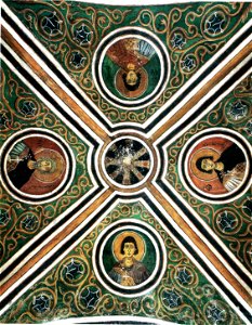 Hosios Loukas Crypt (south groin-vault)