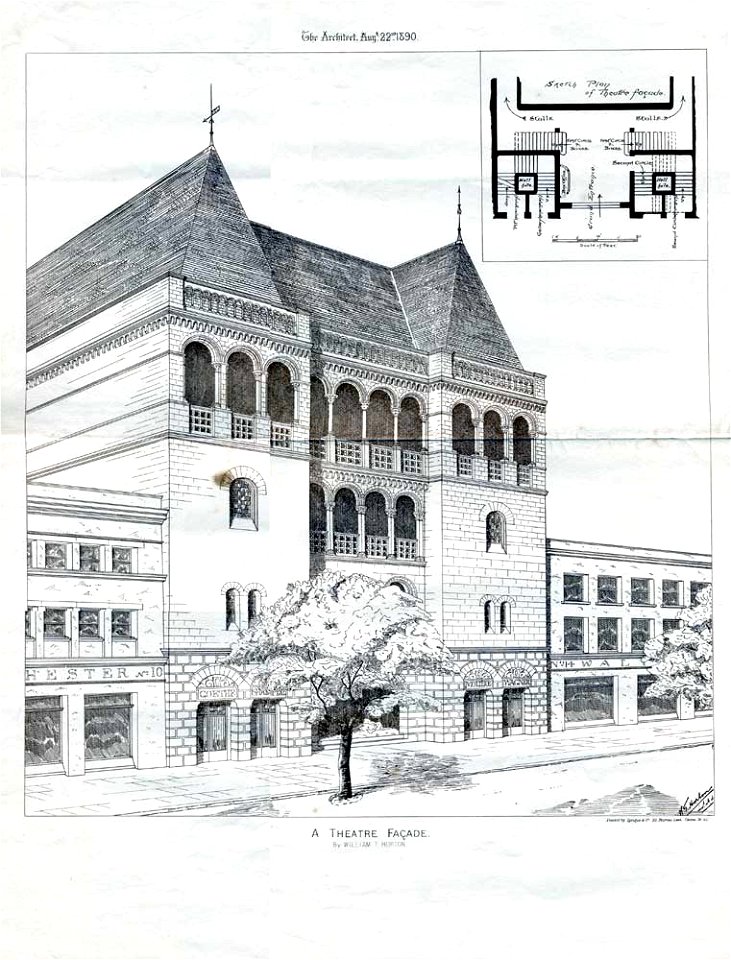 Horton WT - Façade de théâtre (1890)