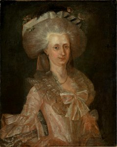 Heinrich Christian Friedrich Hosenfelder - Portrait of Mrs. Vosgraff, b. Trochmann Knap - NG.M.01944 - National Museum of Art, Architecture and Design