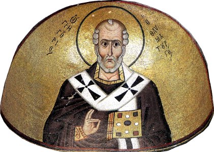 Hosios Loukas (nave, north-west conch) - Gregory of Nyssa
