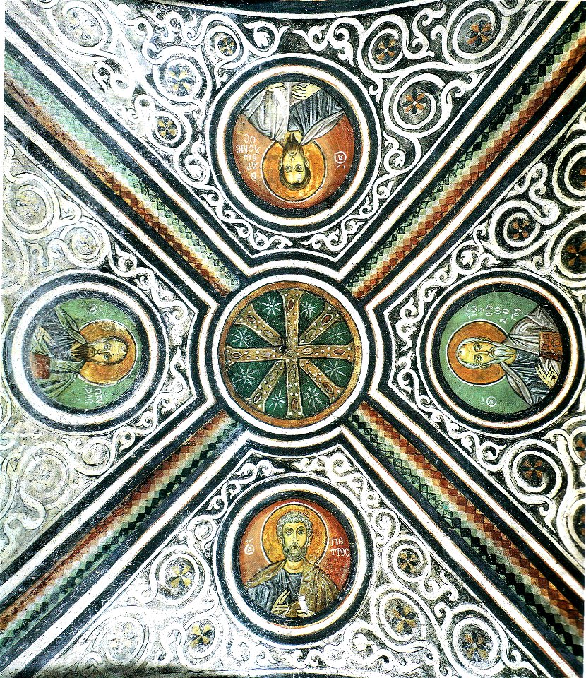 Hosios Loukas Crypt (west groin-vault)