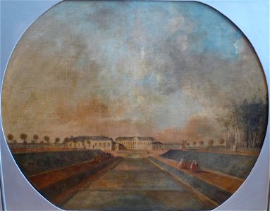 Houel- Vue du château de Chanteloup prise de la cascade – Musée des Beaux Arts, Tours