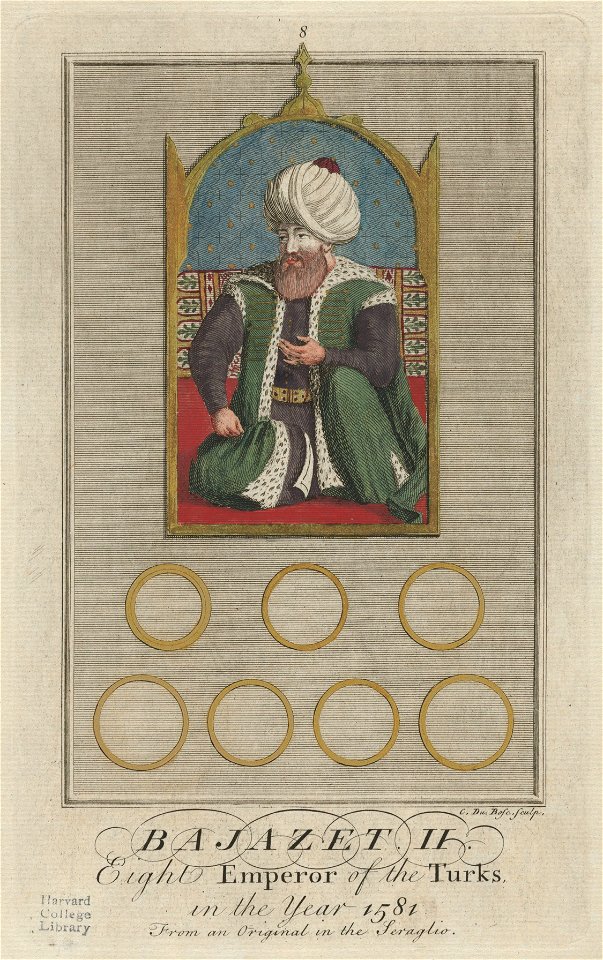 Houghton EC7 T4922 734c (B) - Bajazet II
