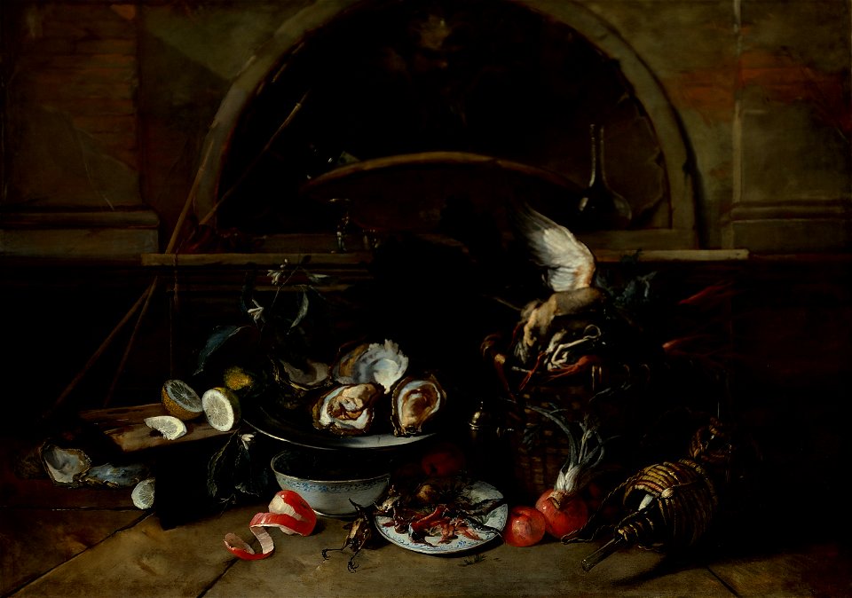 Still Life with Bottles and Oysters LACMA 47.10