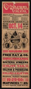 Houdini, nothing on earth can hold Houdini! Fred Ray & Co. in an intensely funny Roman travesty .... LCCN2014636903. Free illustration for personal and commercial use.