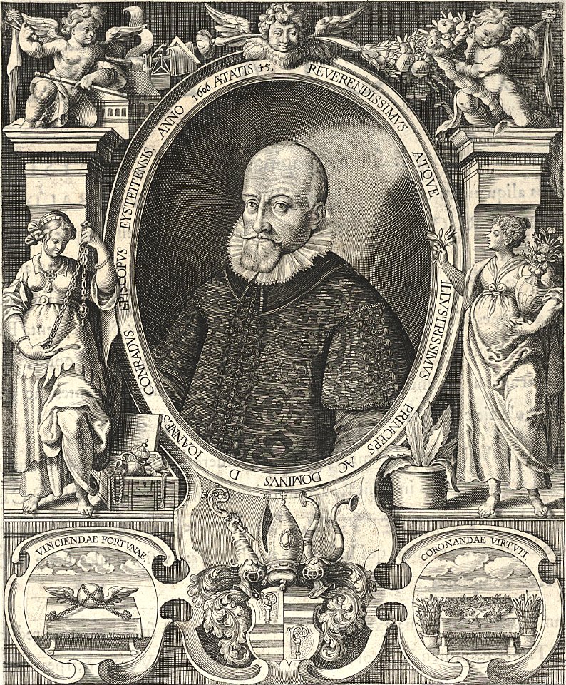 Hortus Eystettensis, 1640 (BHL 45339 004) - dedication 3 (cropped - engraving)