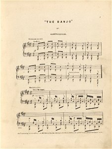 Houghton 62-2162 - Gottschalk, The Banjo, 3