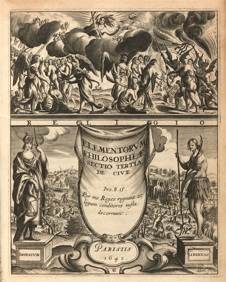Houghton EC65 H6525 642e - Hobbes, 1642