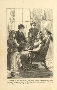 Houghton AC85.Aℓ194L.1869 pt.2aa - Little Women, frontispiece. Free illustration for personal and commercial use.