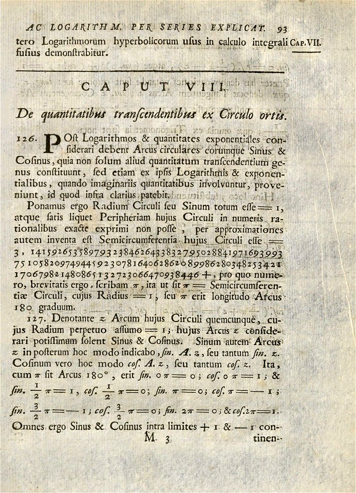 Houghton GC7 Eu536 748i - Introductio in analysin infinitorum