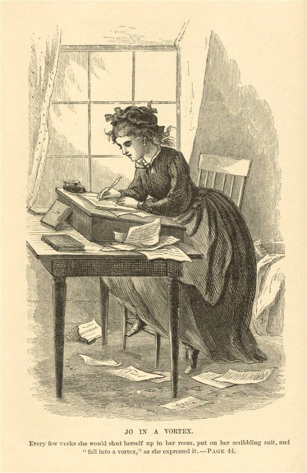 Houghton AC85.Aℓ194L.1869 pt.2aa - Little Women, vol 2, illustration 45