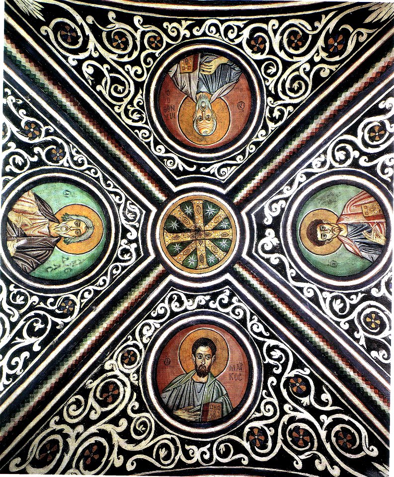Hosios Loukas Crypt (east groin-vault)