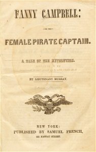 Houghton AL 921.3.15 - Fanny Campbell, title